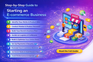 Step by Step Guide to Starting an E commerce Business